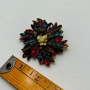 Vintage brooch necklace